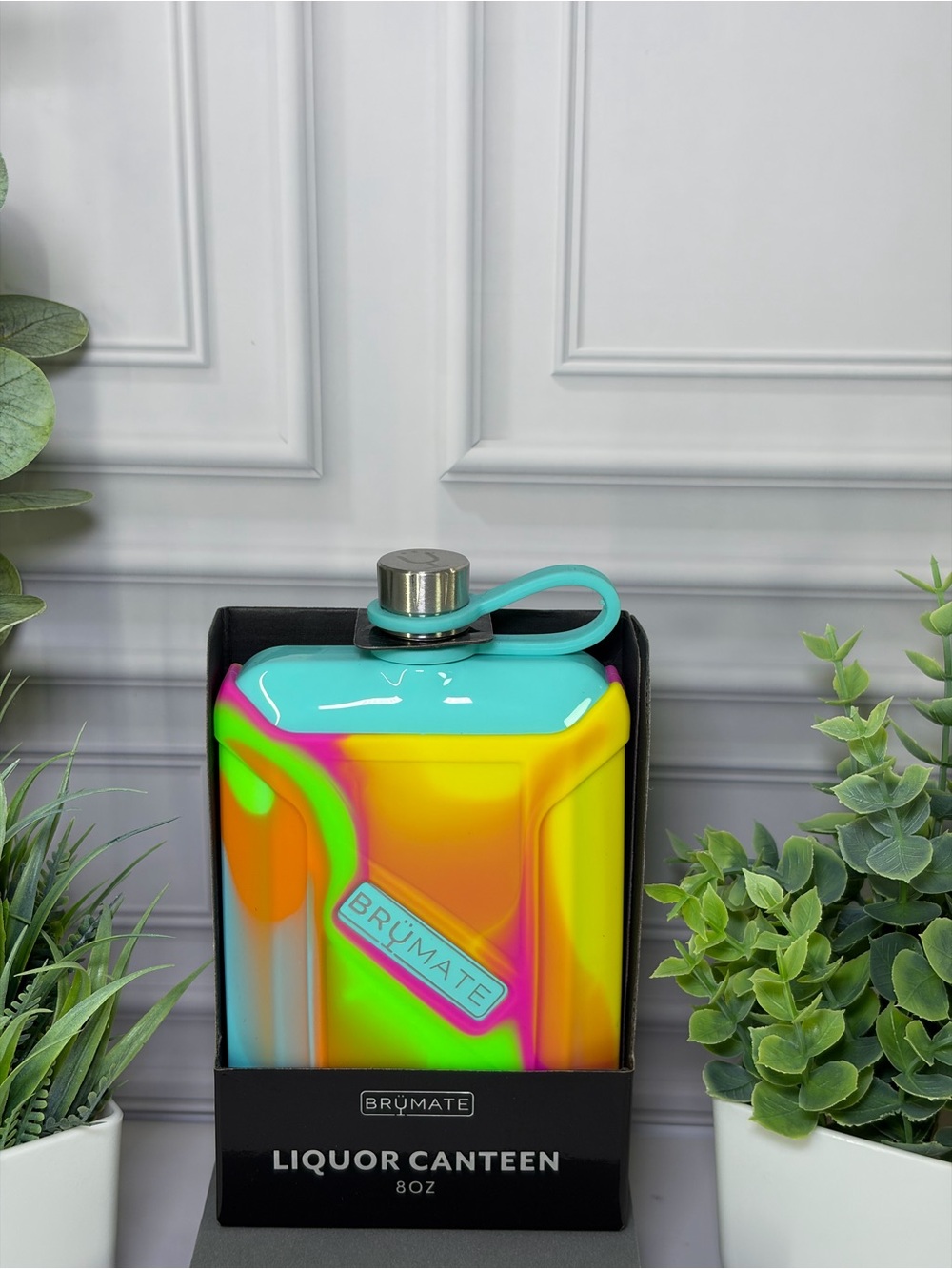 Brumate Tie Dye 8oz Canteen BNIB